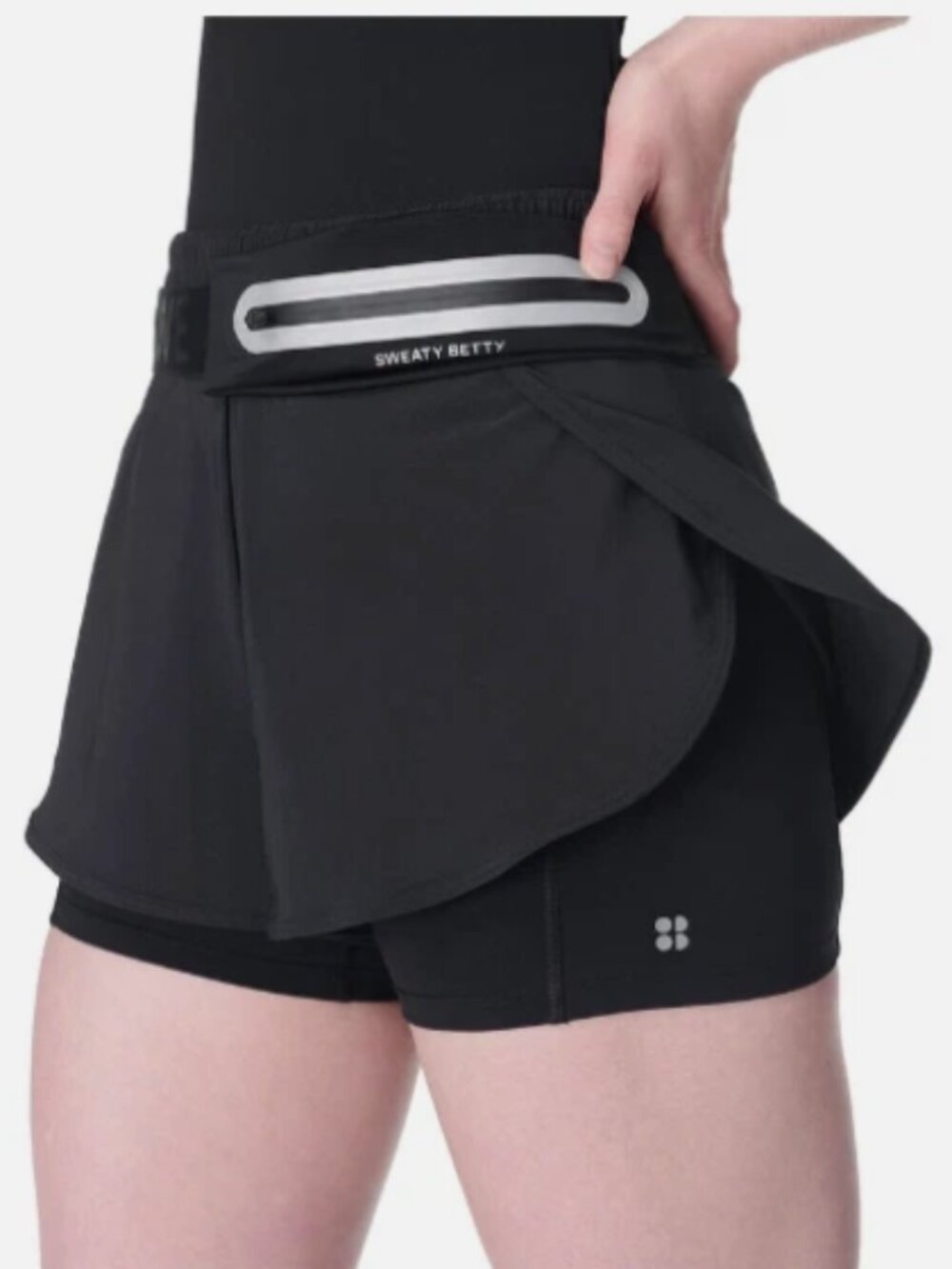 Sweaty Betty Women New Mid Price Point Running Shorts Size M-MSRP$68
